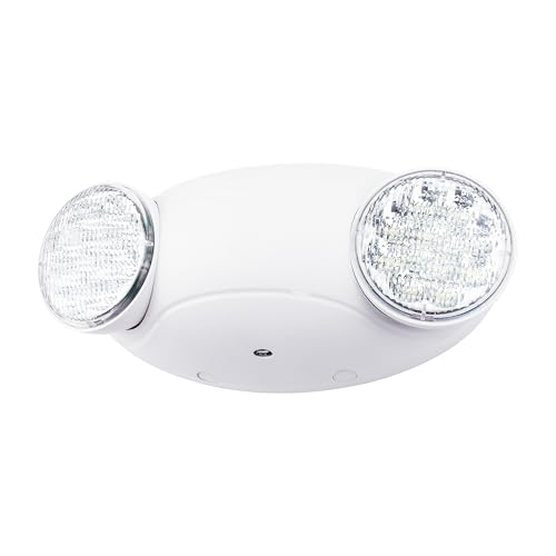 LIT-PaTH LED Emergency Light for Business, Battery Backup, 1 Pack - size: 1-Pack