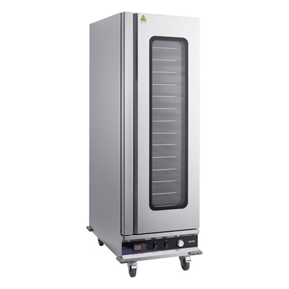 VEVOR Commercial Electric Food Warmer 16-Tier Transparent Single-Door - size: 16-Tier