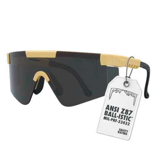 Pit Viper OG 2.0 Ballistic Shooting Glasses | MIL-SPEC Z87+ - color: Sand, size: Regular