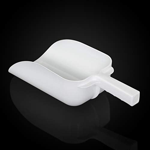 New Star Foodservice Polycarbonate Plastic Utility Ice Scoop, White, 64 oz - color: White, size: 64 oz.