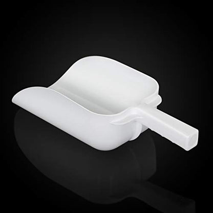 New Star Foodservice Polycarbonate Plastic Utility Ice Scoop, White, 64 oz - color: White, size: 64 oz.