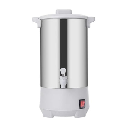 SYBO Commercial Grade Stainless Steel Percolate Coffee Maker Hot Water Urn for Catering, 30-Cup, 4.5L, Grey - style: 4.5L Grey