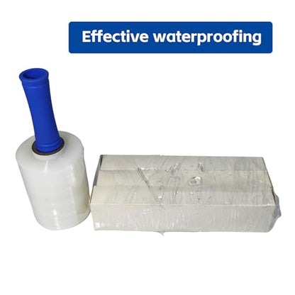 Plastic Wrap 5.11"×1000' Stretch Wrap Roll for Moving Shipping Wrap - size: 2ROLL