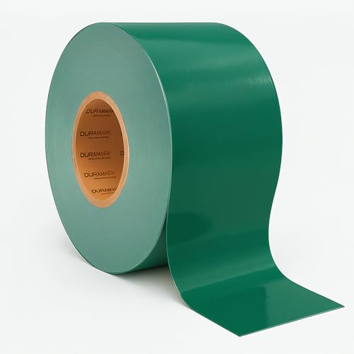DuraMark EC700 Floor Marking Tape for Concrete and Pavement | Industrial Marking Tape for Warehouses | Long-Lasting | High Durability,Green, 3 Inches by 108 Feet - color: Green, size: 3 In X 108 Ft