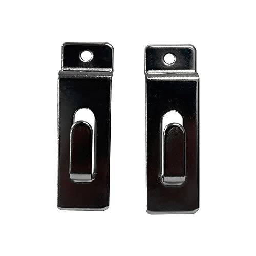 Prolinemax 25 Pcs Chrome Single Notch Slatwall Hook Hooks Retail Display Metal Picture Hanger