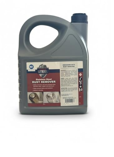 CLEAN MY STEEL Stainless Steel Rust Remover Industrial Cleaner 5L - size: 169 Fl Oz (Pack of 1)