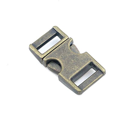 MY MIRONEY Metal Curved Buckle - color: Antique Bronze