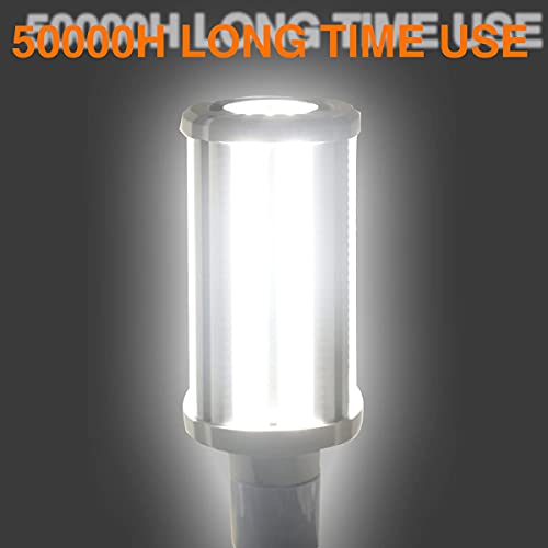 NC Super Bright 60W LED Corn Light Bulb 450 Watt Equivalent 7500 Lumens E39 Large Mogul Base Large Area 5000K Daylight White Outdoor Indoor Garage Warehouse High Bay Barn Backyard