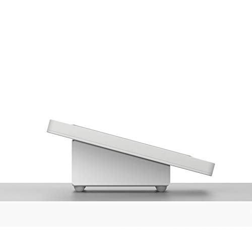 VidaMount White Enclosure and Fixed Tilted 15° Desk/Surface Mount [Bundle] Compatible with iPad 2/3/4 - color: White, size: iPad 2/3/4