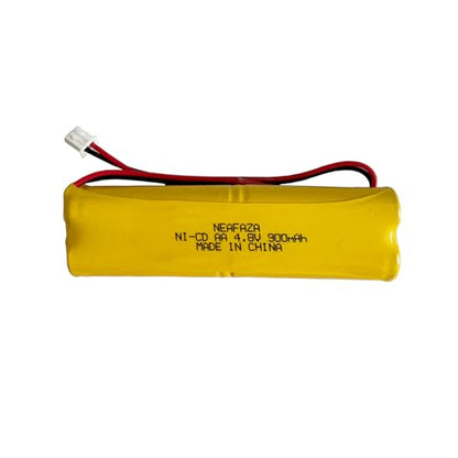 D-AA650Bx4 Ni-CD 4.8V 900mAh Exit Sign Emergency Lighting Battery Compatible with Unitech Dual-Lite 0120859 Ni-CD AA 650mAh E1021R LITHONIA DAA650Bx4 (2 Pack) - size: 2 Pack