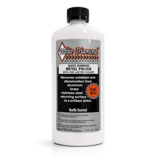 Schultz Laboratories Metal Polish with Long Lasting Sealant, 12 fl oz is a Cleaner, Polisher and protectant All in one. Removes Oxidation and Discoloration from Aluminum, Brass, Chrome and More - size: 12 Fl Oz (Pack of 1)