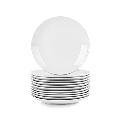10 Strawberry Street 10.5" Catering Coupe Dinner Plate, Set of 12,White - size: 10.5" Dinner, style: Coupe