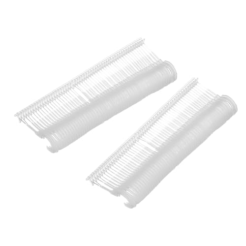 MECCANIXITY J Hook Standard Tagging Fasteners,Plastic Regular,Standard Label Gun Price Tagging Barbs for Garment Price Tag Label 5mm/0.59 Inch,Pack of 500 Transparent - color: Transparent, size: 15mm (5/8 Inch)
