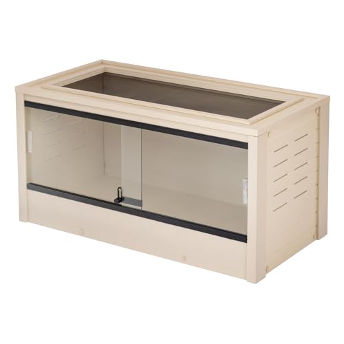 New Age Pet® ECOFLEX® 36" Mojave Reptile Enclosure, Medium, Maple - color: Tan, size: Medium