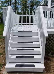 Non-Slip Stair Treads (5 Pack) for Indoor & Outdoor Steps – Anti-Slip Pre-Cut Adhesive Grip Tape to Increase Slip Resistance on Stair Nosing & Edges - size: 5 Pack