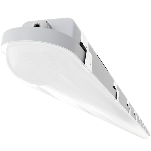 8FT LED Vapor Tight Light 120W/100W/80W,3/4/5000K CCT, ETL 1Pack - size: 8FT (1-Pack)