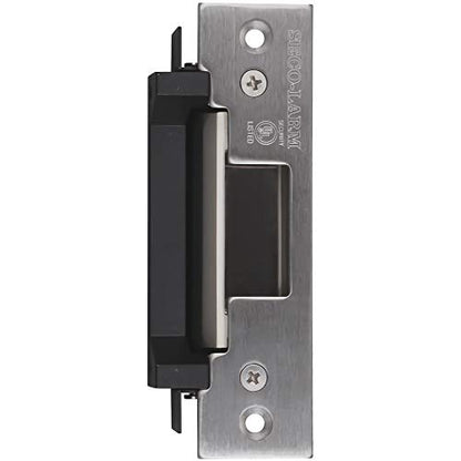 Seco-Larm SD-995C24 Electric Door Strike for Metal Doors, 24VDC, Shallow Design, Non-Polarized Connection, Reversible Non-Handed Design, Up to 250000 Cycles, Up to 1000 lbs of Static Strength