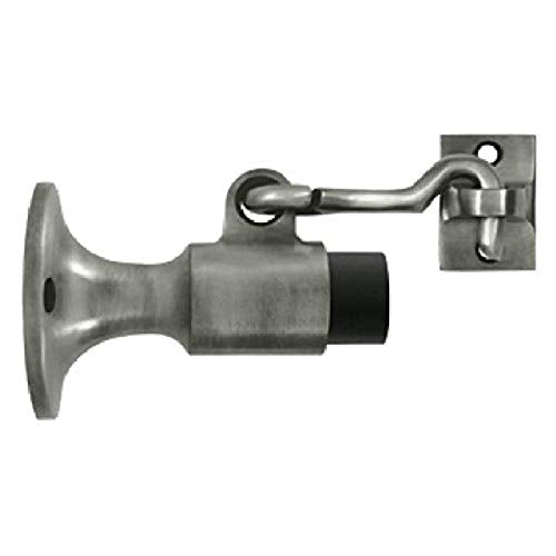 Deltana SAHW325U15A 3-5/8-Inch Projection Wall Mount Bumper with Holder - color: Antique Nickel