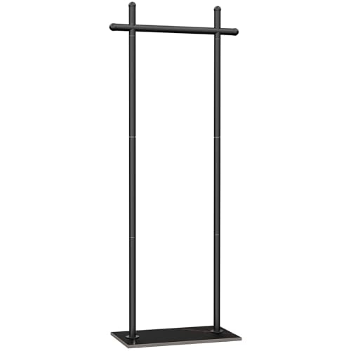 Industrial Clothes Racks,Metal Garment Trees,68.9in,Black,Small - color: Black, size: 19.7*11.8*68.9in
