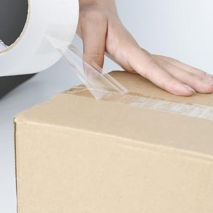 COSIMIXO Heavy Duty Packing Tape 2.7mil x 3.0" x 60 Yards, 6 Rolls,Industrial 3" Core, Clear, Great for Packing, Shipping & Moving - size: 2.7Mil x 3.0" x 60Yds 6-Pack