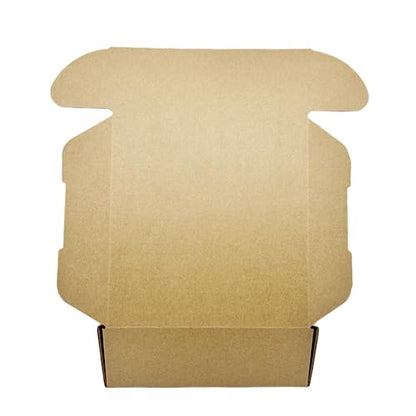 Small Sturdy Cardboard Box 6x6x2 Inch Mailing Corrugated Boxes Set of 10 - size: 6 x 6 x 2 inches