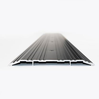 Aluminum Thresholds Extra Width 5"-6"-7"-8" Inch - Residential/Commercial use. Saddle/Handicap Easy Installing and Accessible/Fireproof Rated high-Quality (7"x48") - size: 7"x48"