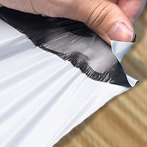 iMBAPrice Poly Mailers, 7.5x10.5 Inch, White, 200 Pack (#2) - color: White, size: 7.5" X 10.5"