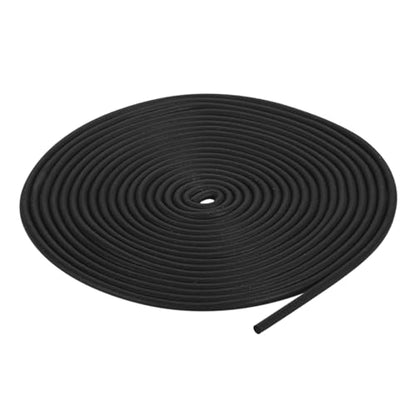 uxcell Foam Rubber Weather Seal Strip, 2mm(5/64") Diameter 5 Meters (16.4Ft) Long Round EPDM Rubber for DIY Gasket, Warehouse, Pads, Foam Tubing, Crafts - size: 2mmx5m