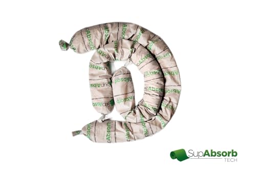 Corn Cob Absorbent Socks | Universal | 40 per Box | 3” x 42” | 20 gal per Box