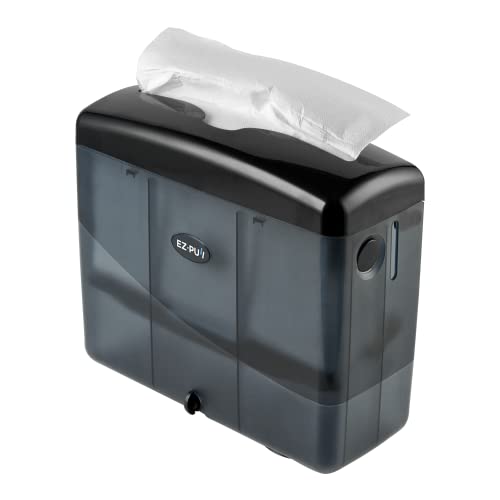 EZbrnd Countertop MULTIFOLD Paper Towel Dispenser for kitchen/bathroom/office/RV/Airbnb, Pearl Black, 4500B-EZ - style: Pearl Black
