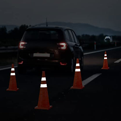 RoadHero 28 Inch 2 Pack Collapsible Traffic Safety Cones with Bag,Orange - size: 28 Inch