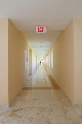 Lithonia Lighting Single-Sided LED Exit Sign, Switchable Red Green, White - color: Switchable, size: 11.63" | Sign Only (Ni-Cd Battery)