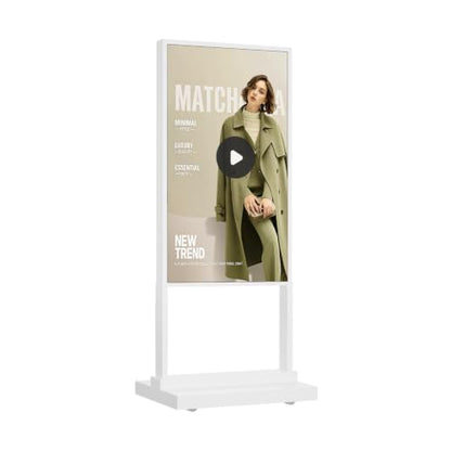 55" Digital Signage Kiosk Touchscreen, 700 Nits Indoor Display - size: Touch 55 inch