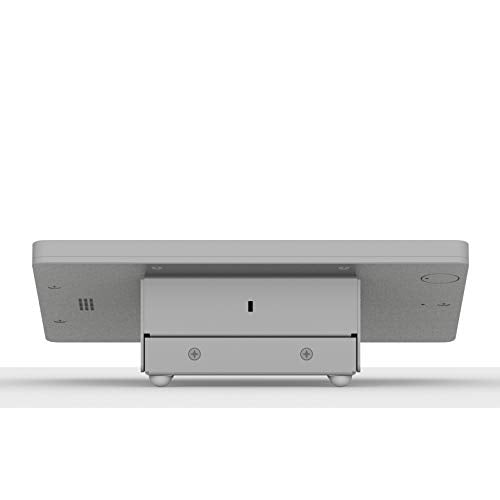 VidaMount Light Grey Enclosure and Fixed Tilted 15° Desk/Surface Mount [Bundle] Compatible with iPad 9.7 (5th / 6th Gen), Pro 9.7", Air 1/2 - color: Light Grey, size: iPad 9.7 (5th / 6th Gen), Pro 9.7", Air 1/2