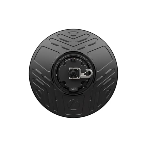 Lithonia Lighting Compact Pro Round LED High Bay Light, Ceiling Lighting Fixture, Adjustable 12000/15000/18000 Lumens, Selectable 4000K/5000K, UVOLT 120–347V, Black (CPRB ALO13 UVOLT SWW9 80CRI DBL) - size: 13-Inch | Switchable White Light, style: Adjusta