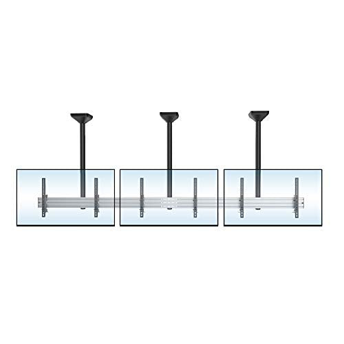 Mount-It! Ceiling Mount for 3-Screen Digital Menu Boards - size: 42.5" Height, style: Triple