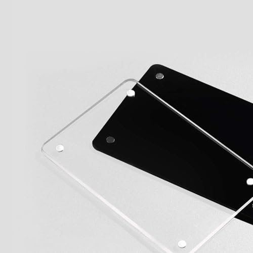 5 Pack Acrylic Label Holder (Black 90*60mm/3.54*2.36 inches)