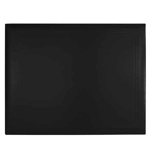 GraduationMall 8.5"x11" Smooth Padded Diploma Cover Certificate Holder Black,48-Packs - color: Black, size: 48 Packs