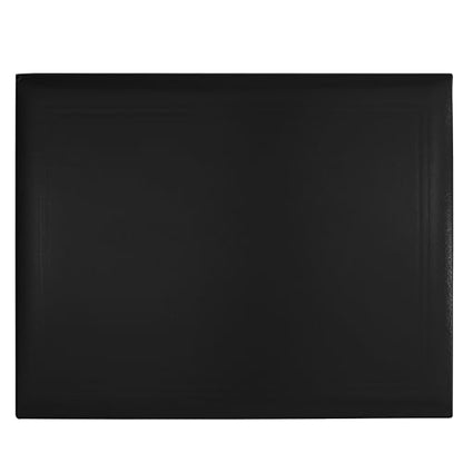 GraduationMall 8.5"x11" Smooth Padded Diploma Cover Certificate Holder Black,6-Packs - color: Black, size: 6 Packs