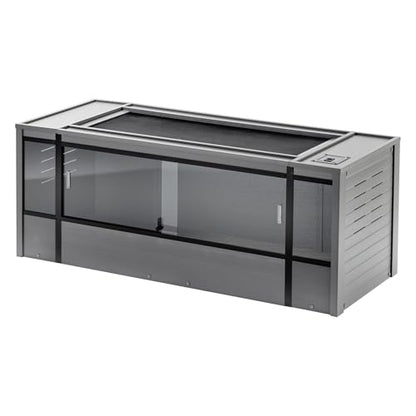 New Age Pet® ECOFLEX® 60" Mojave Reptile Enclosure, X-Large, Grey - color: Grey, size: Extra Large