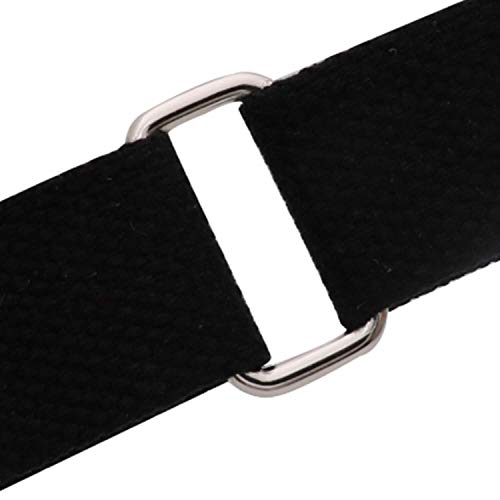 BIKICOCO Metal Rectangle Ring Buckles Square Strap Webbing Belt Rings for Bag Purse Non Welded 1-1/4 x 5/8 Inch - color: Silver X 20 Pcs