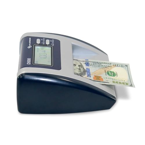 AccuBANKER D500 Automatic Counterfeit and Value Detector, 2 Pack