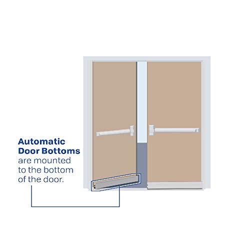 7253-AIR Semi-Mortised Automatic Door Bottom (32") - size: 32 Inch