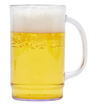 G.E.T. 00083-1-SAN-CL Beer Mug 20 Oz - size: 20 Ounce, style: Set of 24