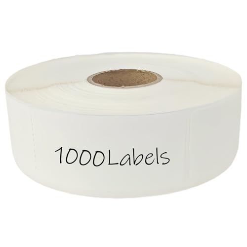 1000 Pack Blank Removable Freezer Labels Food Labels for Containers, Pantry Organization Waterproof, Write-On Freezer Labels for Kitchen, Restaurant & Grocery （1 * 2 Inch） - size: 1000 Pack