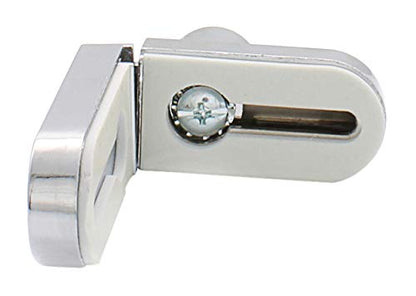 CRL Chrome No-Drill Showcase Lock - Keyed Alike