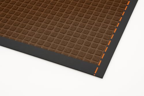 Guardian WaterGuard Indoor/Outdoor Wiper Scraper Floor Mat, Rubber/Nylon, 3'x14', Burgundy - color: Burgundy, size: 3' x 14' (Rectangular)