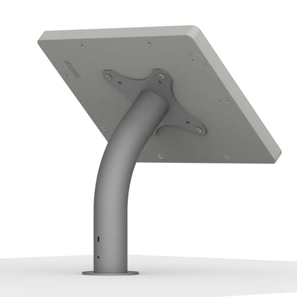 VidaMount Light Grey Enclosure and Fixed Neck Wall/Table Surface Mount [Bundle] Compatible with iPad 2/3/4 - color: Light Grey, size: iPad 2/3/4