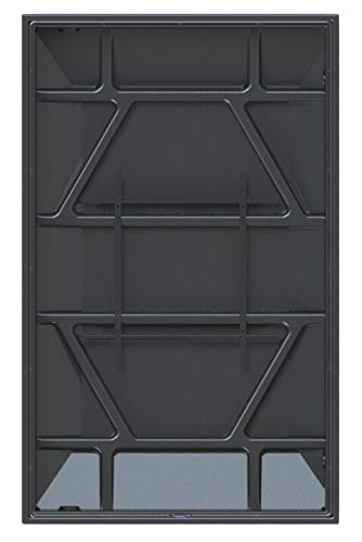 The Display Shield 52-55 Inch Vertical Outdoor Digital Signage Cabinet - color: Standard, size: 52-55"