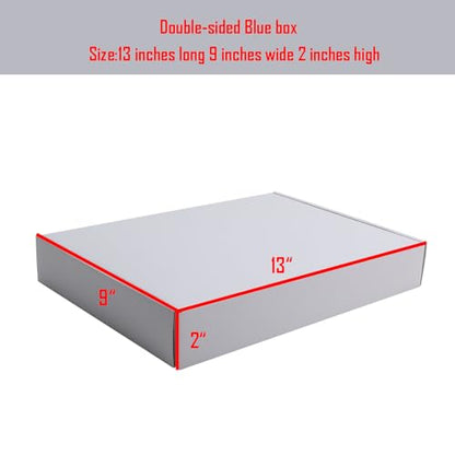 Grey Shipping Packaging Boxes Mailers E-Commerce Packing 20Pcs13×9×2 Inch - color: Grey